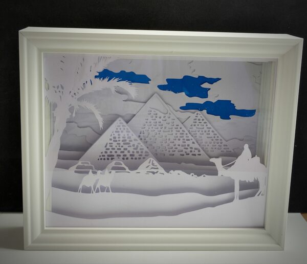 Cornice Shadow Light Box Piramidi