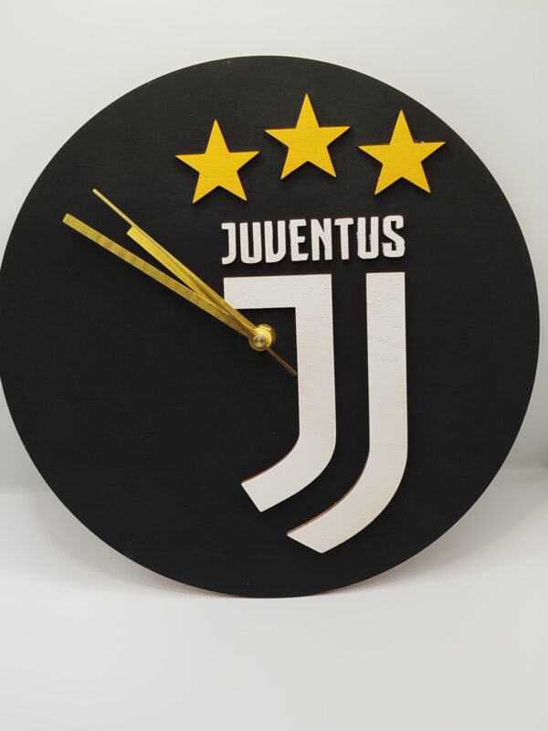 Orologio in Legno da parete squadre di Calcio - immagine 4